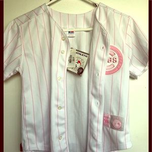 Chicago Cubs Pink Jersey